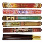 Assortiment dencens douceurs dorient 5 parfums / 100 bâtons marque hem Assortiment dencens douceurs dorient 5 parfums / 100 bâtons marque hem