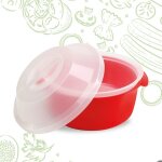 Assortiment vin cosmoplast cuiseur vapeur cuiseur � riz et cuiseur � p�tes pour micro - ondes. 100 % ...