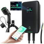 Astoneves 32a wallbox ev 7kw single phase charging station for electric cars with type 2 connector for ...