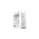 Bo�tier pc - asus - rog strix helios ii - blanc - e - atx - verre tremp� - ventilation optimis�e