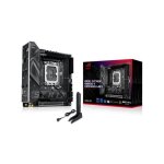 Placa base asus rog strix b860 - i gaming wifi intel b860 lga 1851 ddr5 mini itx wifi 7 pcie 5. 0 rgb ...