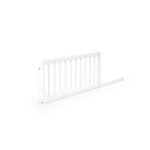 At4 - barrire de lit bb festive en bois blanc -