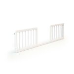 At4 - barrire de lit bb festive en bois blanc -