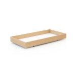 At4 - tiroir de lit bb essentiel en bois htre verni - taille unique