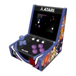 Console portable - atari - mini arcade 3 - 5 jeux - cran couleur 2. 8 pouces - stick amovible