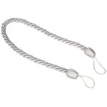 Ateliers28 - t10017147 - embrasses textiles embrasse soie artificielle blanc naturel taille unique