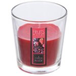 Bougie parfume fruits rouges 90g - atmosphera createur dinterieur