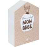 Atmosphera - coffret de naissance maison ourson - bienvenue chez toi mon bb