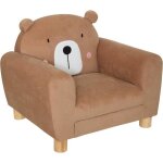 Atmosphera - fauteuil enfant ours marron