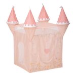 Atmosphera kids - tente pop up ch�teau de princesse - rose