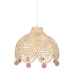 Suspension enfant bambou h22cm - atmosphera createur dinterieur