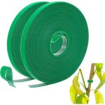 Attaches de jardin pour plantes bande de fixation r�utilisable 10mm de large pour plantes grimpantes ...