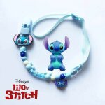 Attache sucette stitch lilo et stitch