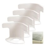 Attaches universelles pour drap de lit - fixation housse de matelas anti - drapant sangle coin pour ...