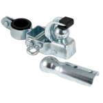 Attelage remorque vlo - cargo - tige de selle - collier 24 - 35mm - rducteurs inclus - acier