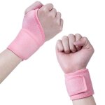 Attelle bandage poignet 1 paire canal carpien rose poignet musculation de force support bandage �lastique ...