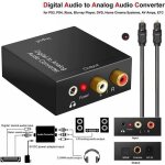 Audio convertisseur numérique vers analogique 192khz dac digital spdif optique coaxial vers analogique ... Audio convertisseur numérique vers analogique 192khz dac digital spdif optique coaxial vers analogique ...