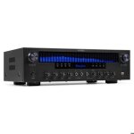 Audizio av560eq - amplificateur home cinema 5. 1 390 w avec bluetooth usb fm & karaoke noir