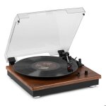 Audizio rp112al platine vinyle bluetooth in & out - couleur chne haut - parleurs stro intgrs
