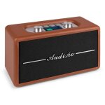 Audizio tune60 radio rétro dab / dab + et fm avec bluetooth - marron Écran lcd alimentation secteur ou ... Audizio tune60 radio rétro dab / dab + et fm avec bluetooth - marron Écran lcd alimentation secteur ou ...