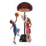 Panier de basket sur pied - aufun - mod�le r�glable - hauteur 160 - 210 cm - mobile - int�rieur / ext�rieur ...