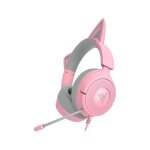 Auriculares gaming razer kraken kitty v3 x con cable orejas de gato micr�fono cardioide y color quartz ...