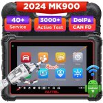 Autel mk900 maxicom outil de diagnostic valise diagnostique 40 + services tests actif scanner au mx808s ...