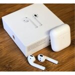 Authentiques apple airpods 2e gnration ave avec tui de chargement sans fil envoyer un manchon en silicone ...