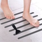 Autocollants antidérapants bandes de sécurité pour baignoire marches de douche / escalier ruban adhésif ... Autocollants antidérapants bandes de sécurité pour baignoire marches de douche / escalier ruban adhésif ...