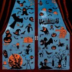 Autocollants pour fenêtre dhalloween - autocollants statiques double face avec motifs de chauve - souris ... Autocollants pour fenêtre dhalloween - autocollants statiques double face avec motifs de chauve - souris ...