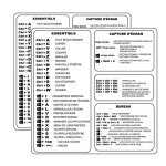 Autocollant raccourci claviers windows 75x75 cm - lot de 2 - adzif. biz