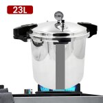 Autocuiseur 23l - autocuiseur et stérilisateur avec manomètre soupape de sécurité antidéflagrante de ... Autocuiseur 23l - autocuiseur et stérilisateur avec manomètre soupape de sécurité antidéflagrante de ...