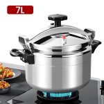 Autocuiseur en aluminium 7 l avec valve de sécurité marmite à conserves de grande capacité de batterie ... Autocuiseur en aluminium 7 l avec valve de sécurité marmite à conserves de grande capacité de batterie ...