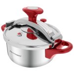 Autocuiseur - rosenberg - 5l - inox - antiadhsif - soupape de scurit