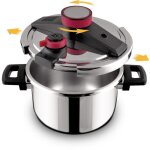 Autocuiseur - lamart - lt1227 - 5 l - acier inoxydable - compatible tous feux Autocuiseur - lamart - lt1227 - 5 l - acier inoxydable - compatible tous feux