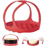 Autocuiseur sling en silicone lifter pour autocuiseur avec poignes anti - brlure rouge 68 qt cuisine ... Autocuiseur sling en silicone lifter pour autocuiseur avec poignes anti - brlure rouge 68 qt cuisine ...