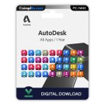 Autodesk - abonnement - 1 an - acc�s complet - licence officielle - compatible windows & mac