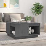 Automne / hiver gris table basse carr�e - gris 60x61x325cm - bois massif de pin - hauteur:32. 5cm dec7688690 ...