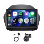 Autoradio 10 pouces avec car - play gps navigation pour hyundai pour tucson pour ix35 2009 - 2015 android ...