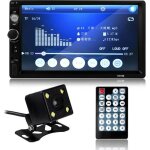 Autoradio 2 din 7 pouces lcd cran tactile voiture radio lecteur mp3 / mp5 auto audio stro bluetooth ...
