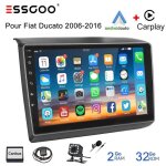 Autoradio 2 din - essgoo - 9 pouces - carplay - android auto - bluetooth