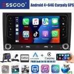 Autoradio 2 din - essgoo - android 14 - 7 pouces - carplay - pour audi a4 2000 - 2009 Autoradio 2 din - essgoo - android 14 - 7 pouces - carplay - pour audi a4 2000 - 2009