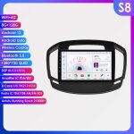 Autoradio 8g + 128g android 12 pour buick regal opel insignia 2014 - 2017 navigation gps lecteur multim�dia ...