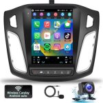 Autoradio 97 carplay android 13 avec gps navi wifi android auto / 2 + 32g + cam�ra hd + microphone compatible ...