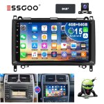 Autoradio 9 - essgoo - mercedes benz - carplay - android auto - cam�ra de recul