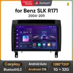 Autoradio 9 pouces android 13 carplay voiture pour mercedes benz slk class r171 2004 - 11 cran tactile ...