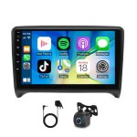 Autoradio 9 pouces avec car - play gps navigation audi tt mk2 2006 - 2014 android 14