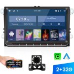 Autoradio 9 pouces avec lecteur multim�dia android 12 gps bluetooth wi - fi carplay