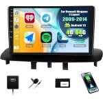 Autoradio 9 pouces sixwin android 13 pour renault megane 3 2009 - 2014 avec carplay et gps
