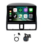 Autoradio 9inch avec car - play gps navigation honda cr - v 2001 - 2006 android 14